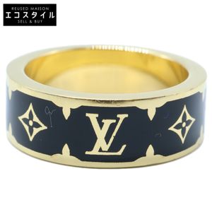 LOUIS VUITTON 2025年款 M1568L Nano Gram Enamel 戒指 L【二手】