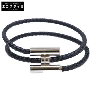 สร้อยข้อมือ Hermes Tournis Tresse หนัง 【สินค้ามือสอง】