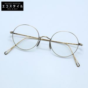 アヤメ CIRCLE サークル 度入りレンズ ラウンドシェイプ アイウェア 45□20【中古】