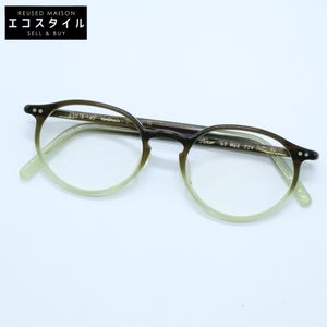 ルノア A5 Mod.226 col22 度入りレンズ ボストンシェイプ アイウェア 48□18 140【中古】