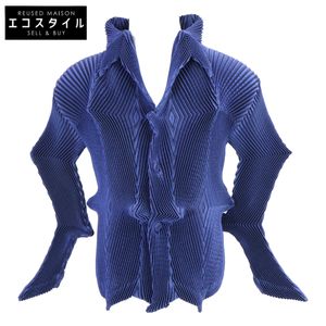三宅一生 IM93FD0008 褶襉不對稱設計夾克，2 碼 [二手]