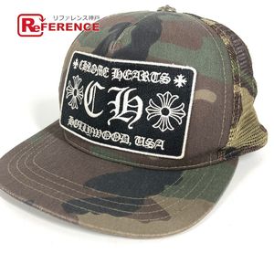 CHROME HEARTS カモフラ 迷彩 ロゴ F**K キャップ