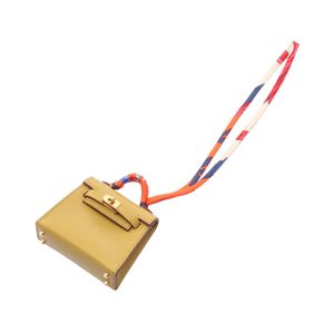 [Used] Hermes HERMES Charm Kelly Twilly Cardamom Cardamom Silk Kelly Twilly Cardamom Women's Used A