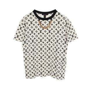 【二手】 LOUIS VUITTON 短袖T恤 3D Monogram 圆环链条 RW232W AKA FPTS38 棉质 Monogram 链条T恤 女士 Used B