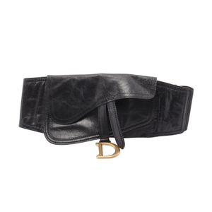 [Used] Dior Belt Saddle Body Bag Leather Saddle Belt Women's Used A