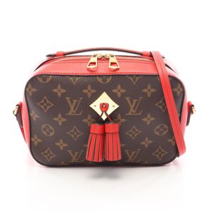 [Used] Louis Vuitton LOUIS VUITTON Shoulder Bag Saint-Onge 2WAY M43556 Coquelicot PVC Coated Canvas Leather Saint-Onge Women's Used A