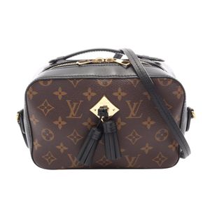 [Used] Louis Vuitton LOUIS VUITTON Shoulder Bag Saint-Onge 2WAY M43555 Noir PVC Coated Canvas Leather Saint-Onge Women's Used A