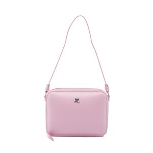 [Used] Courrèges CLOUD LEATHER BAG 323GSA058CR0010 Leather Shoulder Bag for Women (New)