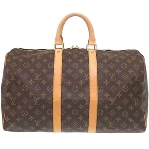 LOUIS VUITTON Keepall 45 Monogram M41428 波士顿包 LV 0642【二手】LOUIS VUITTON