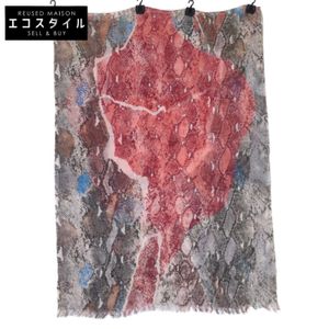 パシュマ 【新品同様】総柄 シルク/カシミヤ 【中古】