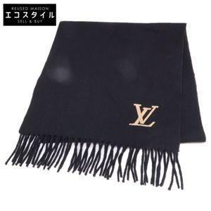 ルイヴィトン LVロゴ カシミヤ フリンジ 【中古】